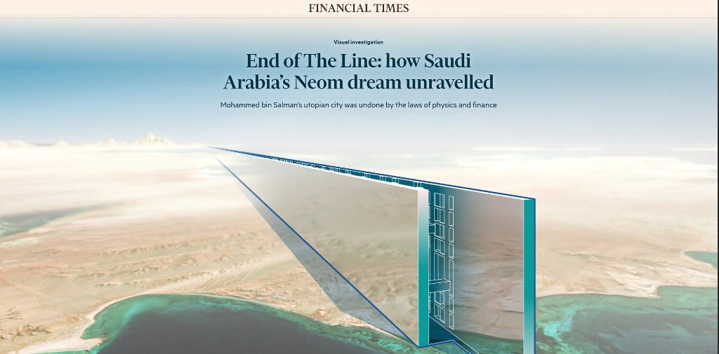The Line - Saudijska Arabija - Gradzevinska buducnost koja se nikada ranije nije gradila